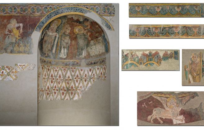 Les pintures de Sant Esteve en mans del MNAC.
