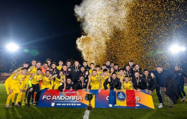 L'FC Andorra és el vigent campió de la Copa Catalunya. 