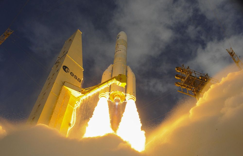 Enlairament del Ariane 6 - Crèdit: ESA