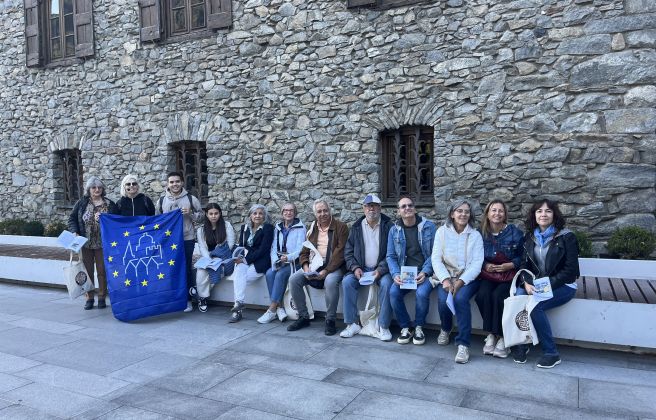 Ruta pel centre històric d’Andorra la Vella.