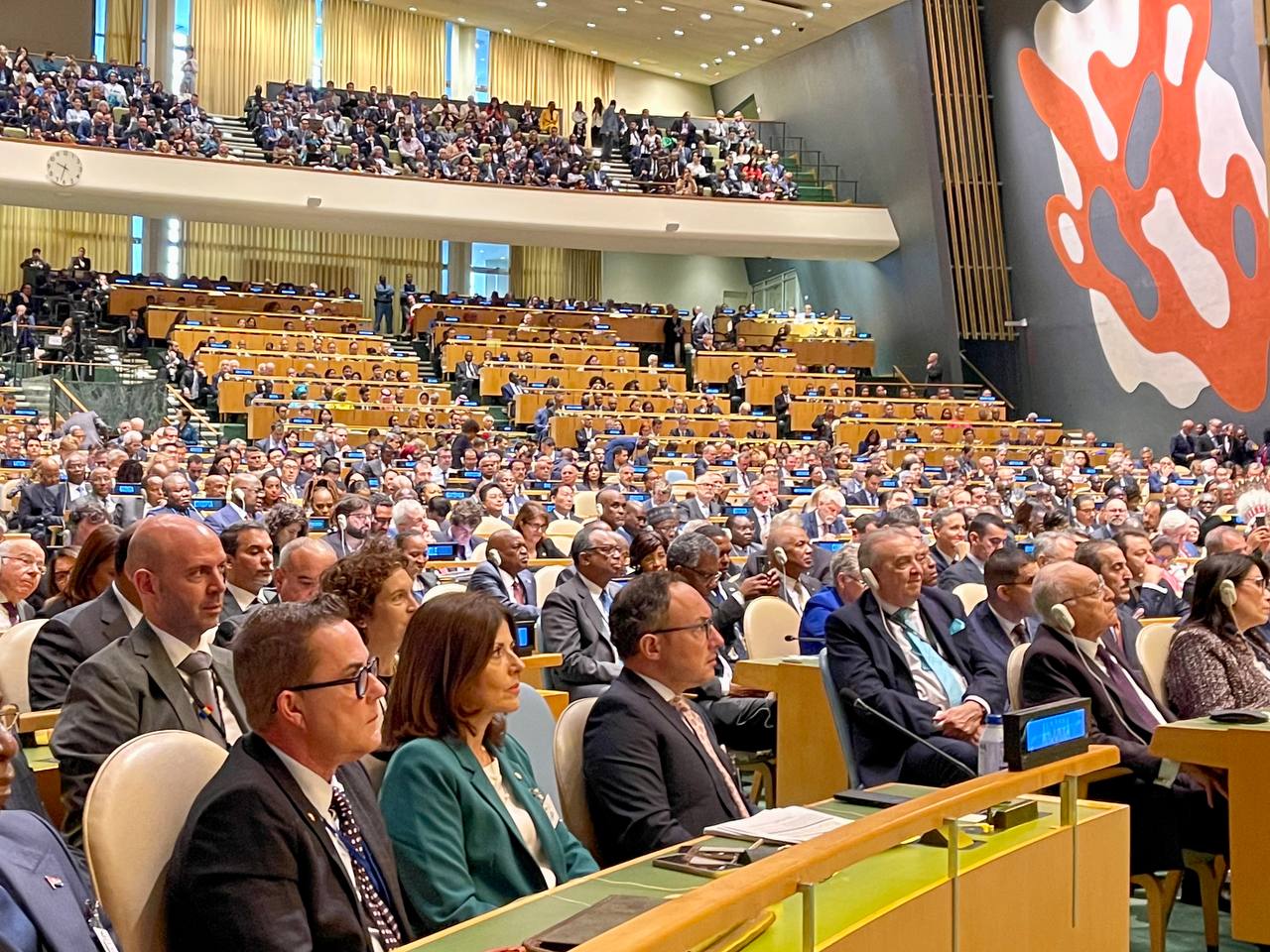 Espot i Tor al debat d'obertura de l'Assemblea de les Nacions Unides.