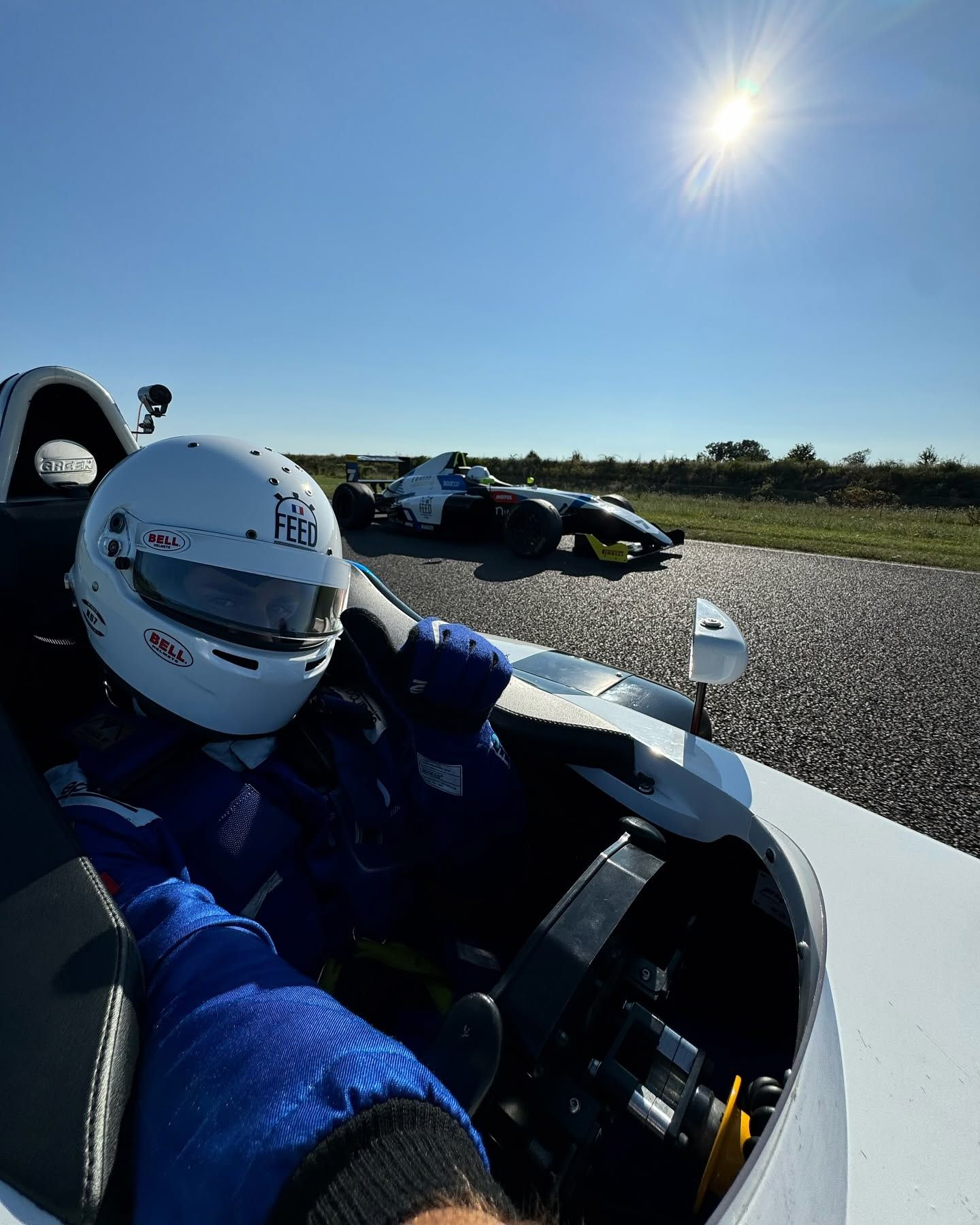 Porté, en un dels entrenaments d'aquest passat curs a Magny-Cours. 