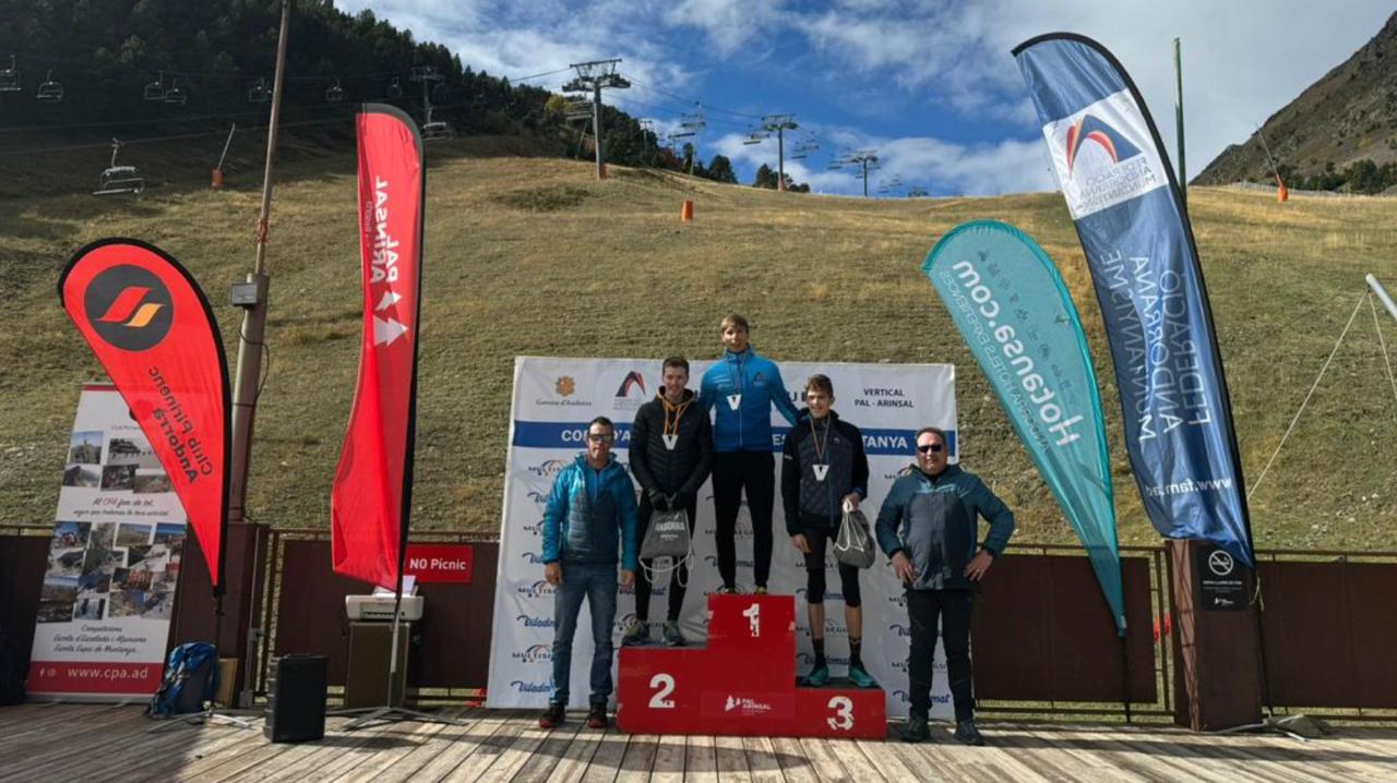 Sabrina Solana i Arnau Soldevila han estat els guanyadors de la cursa Quilòmetre vertical Pal Arinsal CPA.