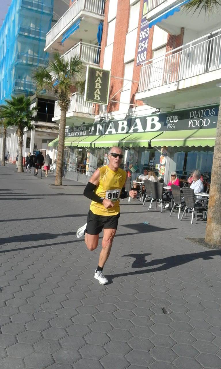 Francisco Toscano, aquest cap de setmana a la cursa de Benidorm. 