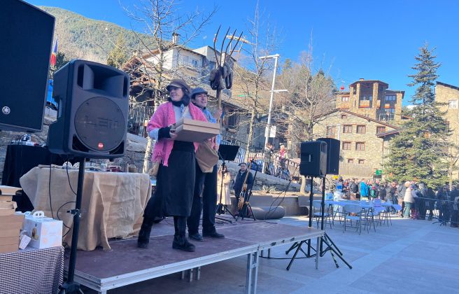 Un instant dels Encants de Sant Antoni.