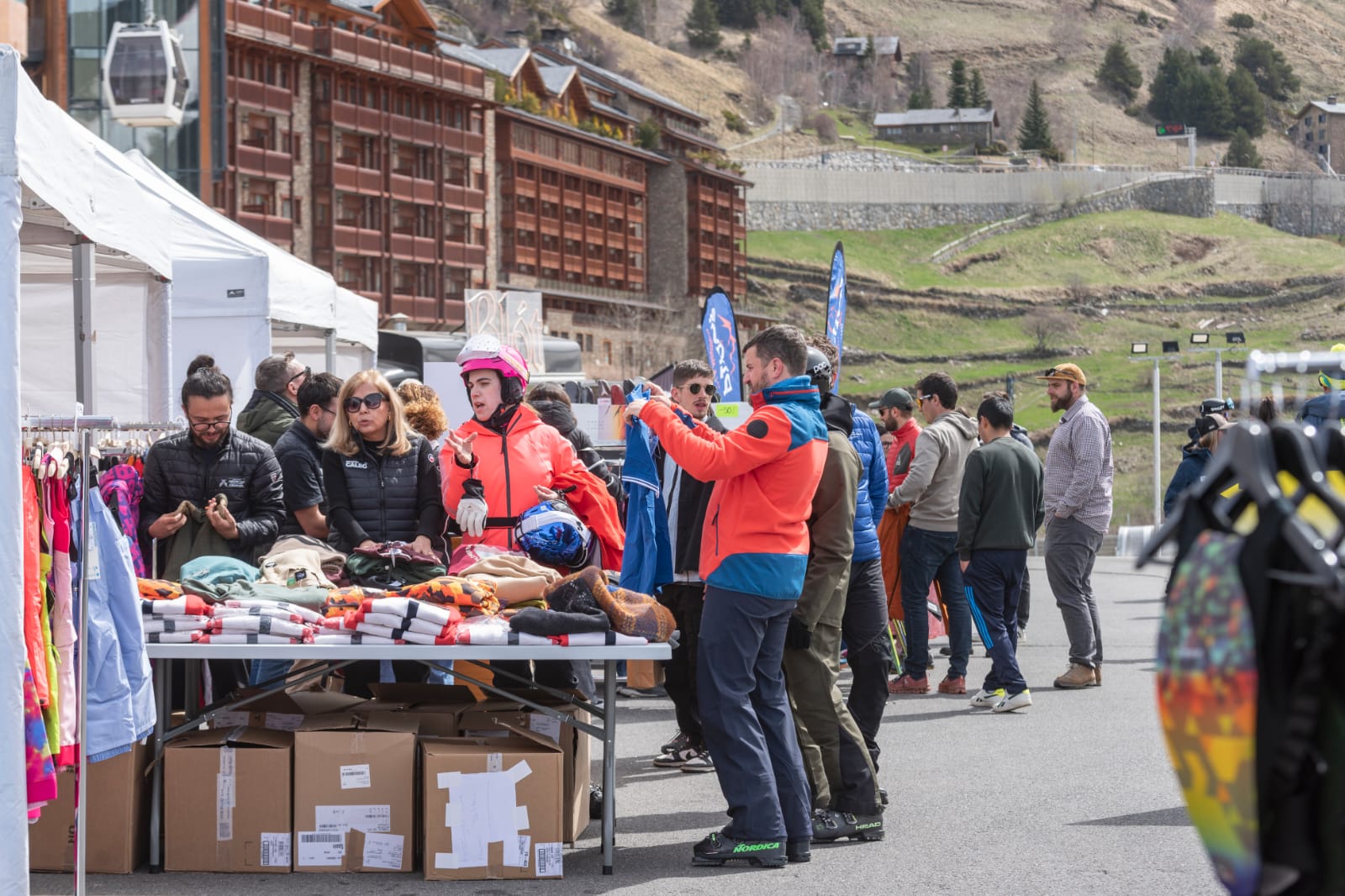 Un instant de la fira. // Comú de Canillo / Xavier Pujol Un instant de la fira. // Comú de Canillo / Xavier Pujol