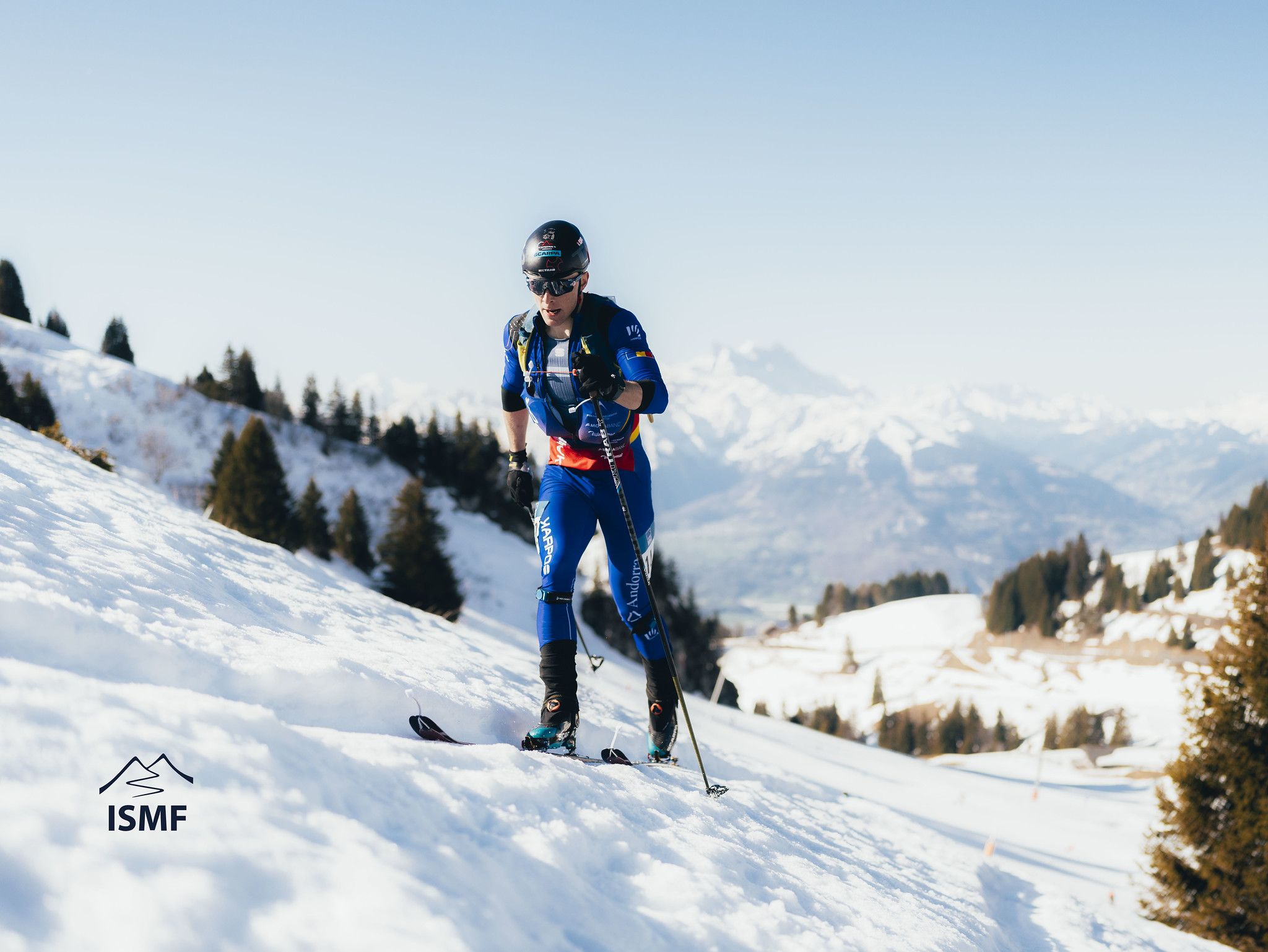 Oriol Olm, durant un dels trams de pujada dels relleus mixtos. Oriol Olm, durant un dels trams de pujada dels relleus mixtos.