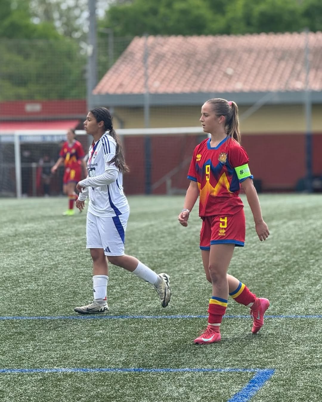 La davantera Carla Ber, que ja ha debutat amb l'absoluta, és un dels noms propis d'aquesta selecció La davantera Carla Ber, que ja ha debutat amb l'absoluta, és un dels noms propis d'aquesta selecció