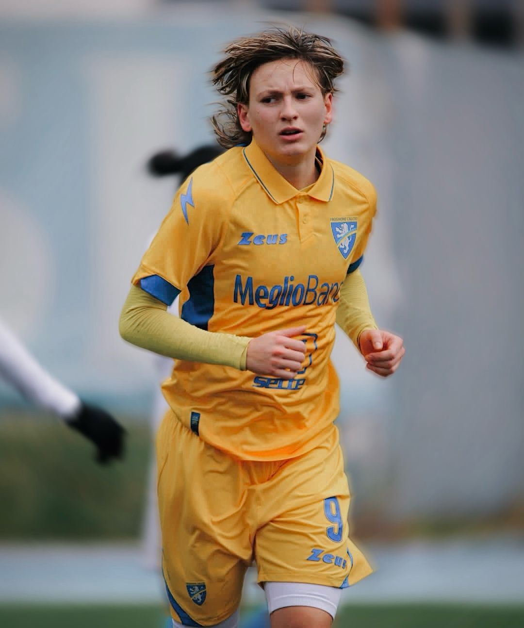 La internacional, en una foto d'enguany amb el Frosinone. La internacional, en una foto d'enguany amb el Frosinone.