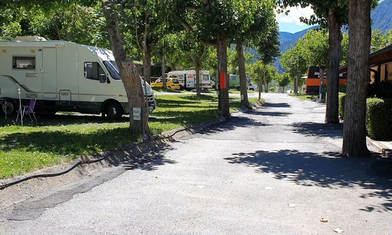 Interior del camping Valira